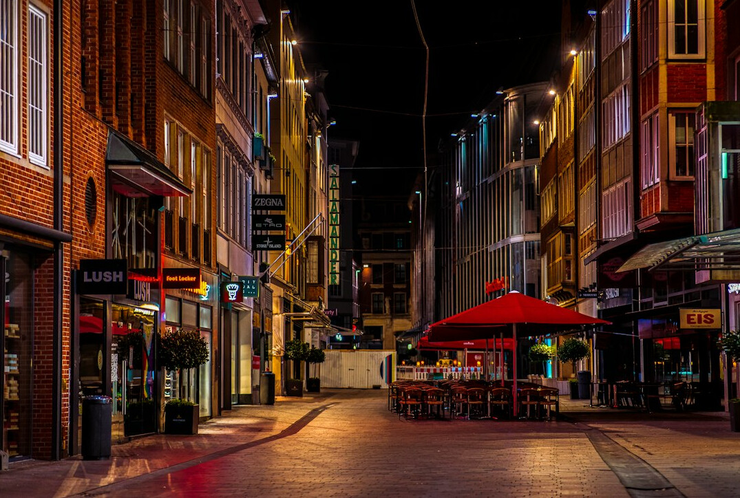 city street in germany